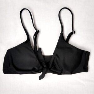 SHEIN▪️Black Tie Front Bikini